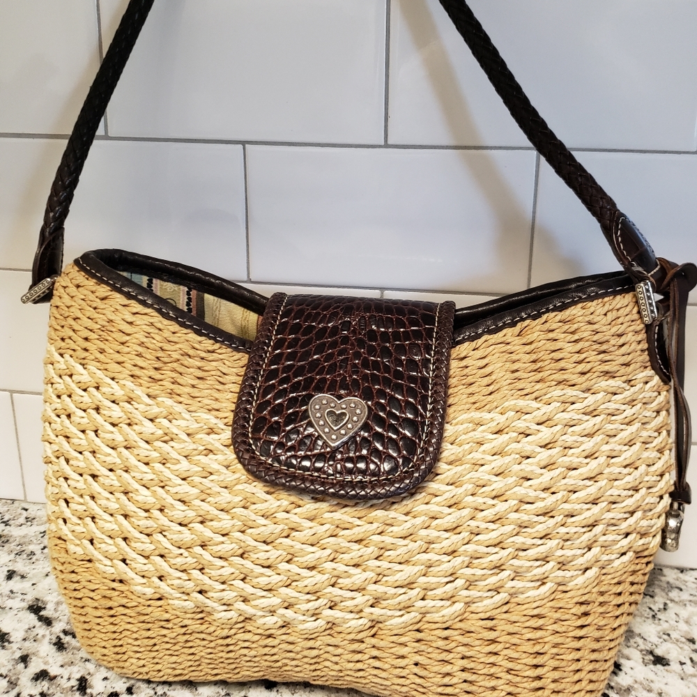 Brighton Woven Rope Shoulder Bag